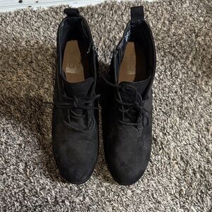 DV by Dolce Vita Black Lace-Up Boots